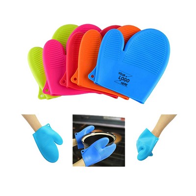 Heat Resistant Silicone Oven Mitts