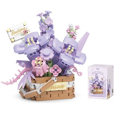 Mini Flower Succulent Bonsai Building Block Set