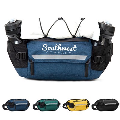 Running Water Bottle Hydration Fanny Pack