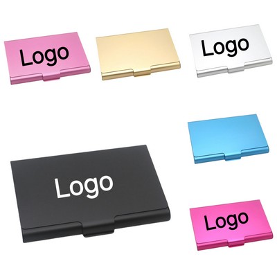 Aluminum Business Card Holder