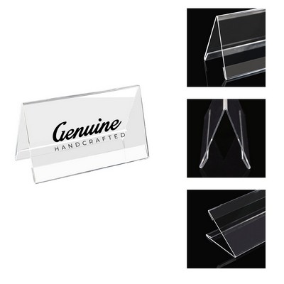 Acrylic Table Name Plate