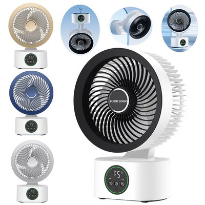 5 Speed Desktop Fan Type-C Usb Rechargeable Fan