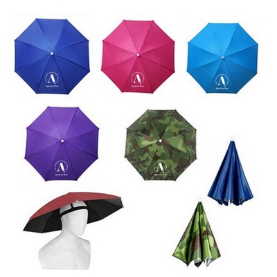 Hands-Free Head Umbrella Hats