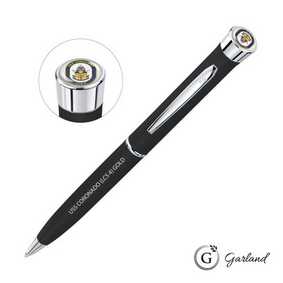Garland® Color Matte Custom Twist Pen - Chrome