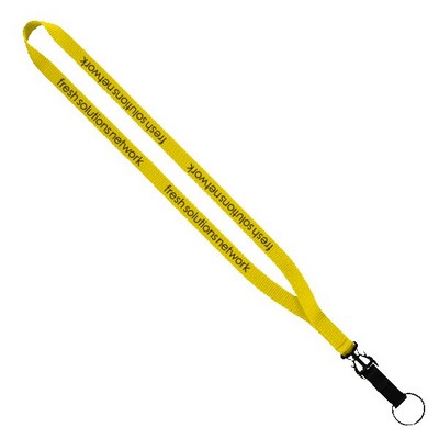 1/2" Smooth Nylon Slide Release Lanyard