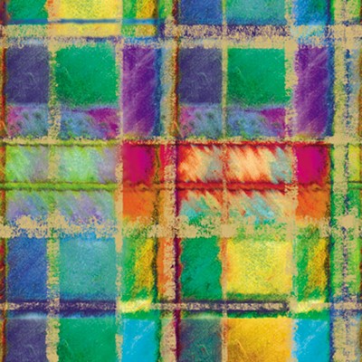 Power Plaid Wrapping Paper (24"x417')