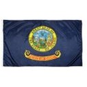 Idaho Indoor Parade Flag w/Pole Hem And Fringe (4'x6')