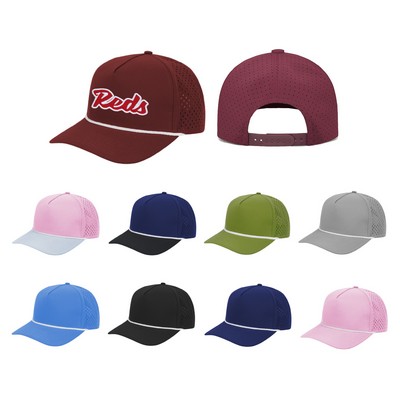 Five-Panel Braided Rope Cap