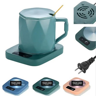 Coffee Cup Warmer with Mug Set