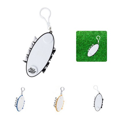 Golf Tee Key Chain