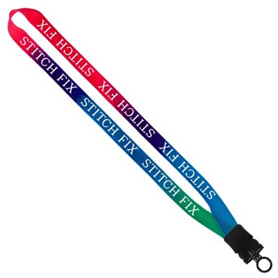 3/4" Tie Dye Lanyard