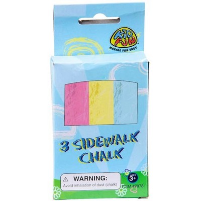 Sidewalk Chalk - 3 Pack (Case of 7)