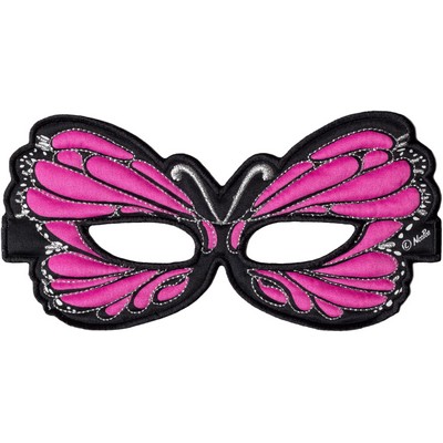 Pink Monarch Butterfly Mask