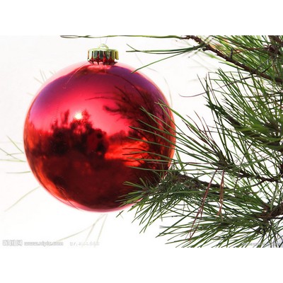 Bright Custom Ornament or Christmas Ball 2 3/8" D