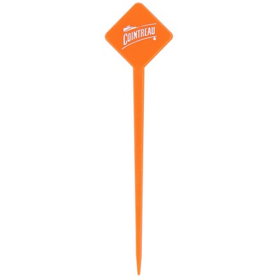 4" Diamond Head Cocktail and Food Pick (Blank)