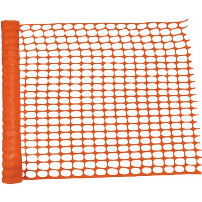 Hi-Vis Orange Construction Plastic Barrier Fence