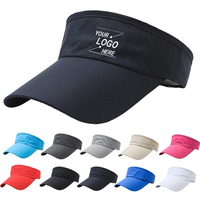 Sporty Sun Visor Hat for Outdoor Activities