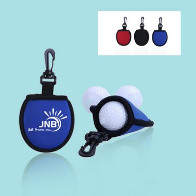Golf Ball Cleaner with Clip Hook