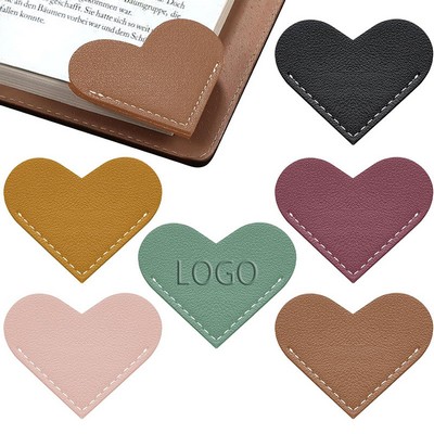 Leather Heart Bookmark