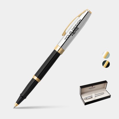 SHEAFFER® SAGARIS 9475 Gloss Black Barrel Trim Executive Rollerball Pen w/ Gift Box