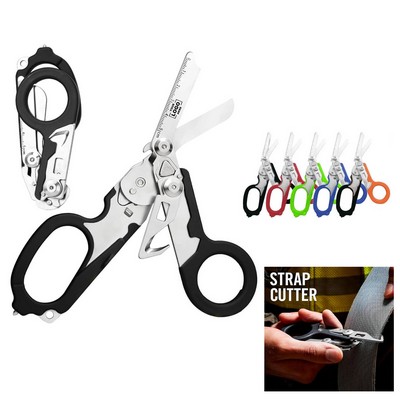 Foldable Emergency Trauma Shears First Aid Scissors