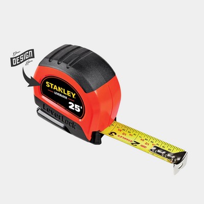 25 ft. Stanley Tools® USA-Made High-Visibility LEVERLOCK® Tape Measure