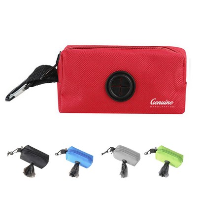 Pet Poop Bag Dispenser with Carabiner
