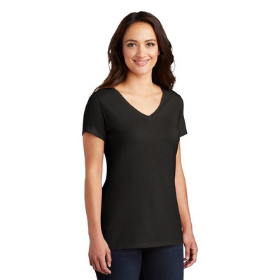 District Women's Perfect Tri V-Neck Tee.