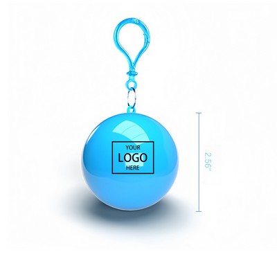 Emergency Raincoat Keychain