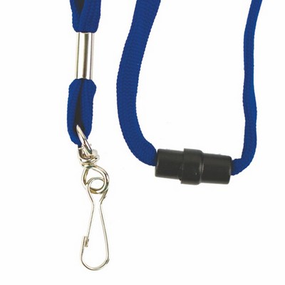 Blank 1/4" Rope Cord Lanyard w/Hook and Barrel Breakaway