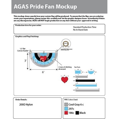 Autosexual Full Fan 3'X6'
