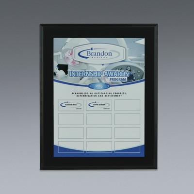 Perpetual Matte Black 10x13 Plaque A