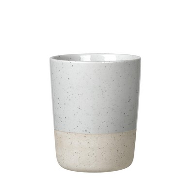 blomus Sablo Cloud White Ceramic Stoneware Thermo Mug (Set Of 2)