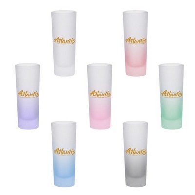 Last Drop 2 oz Frosted Shooter Shot Glass