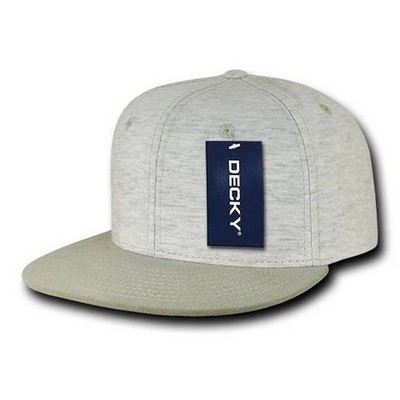Decky Heeather Jersey Knit Snapback Cap