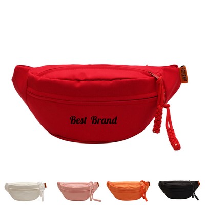 Large Capacity Waist Bag with Adjustable Strap