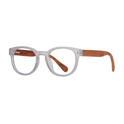 Arden Matte Slate Blue Reading Glasses w/Blue Light Filtering