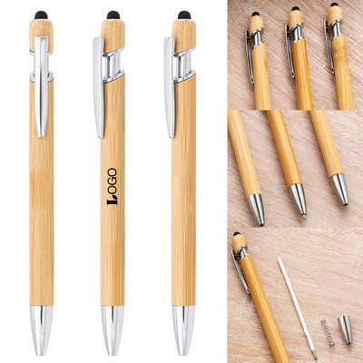 Bamboo Incline Stylus Pen