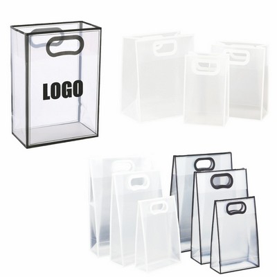 Eco-Friendly Transparent Tote MOQ100