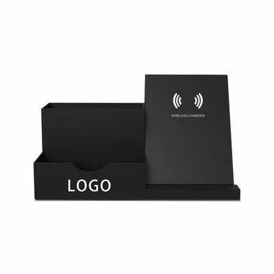 Wireless Charger Desk Organizer