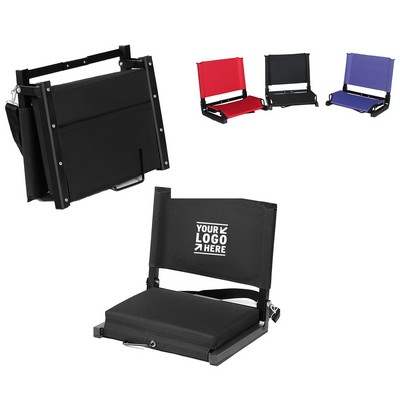 Fold Up Stadium Chair w/Back Support
