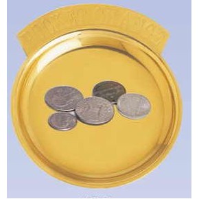 Solid Brass Pocket Change Holder (Screened) - ON SALE - LIMITED STOCK