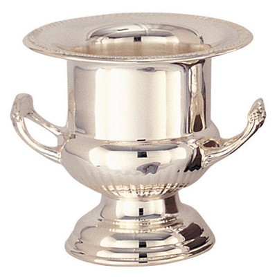 9" Silver Champagne Wine Cooler Bucket