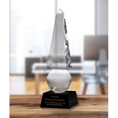 Monumental Obelisk Award 14 5/8"x4½"