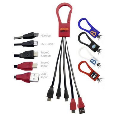 Jumbo Jelly 4-in-2 Charging Cable