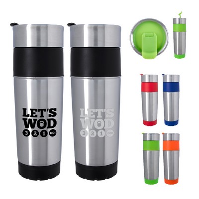 16 Oz. Nox Stainless Steel Bottle