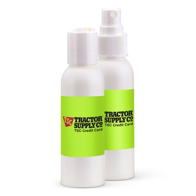 2 Oz. Empty White Bottle