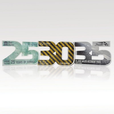 5th Numerals w/ Printed BG