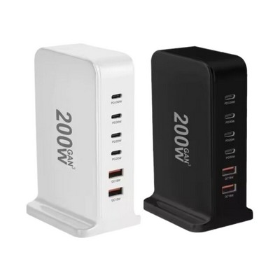 6-Port Speed Charge Station - 200 W