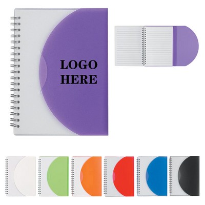 Medium Spiral Curve Notebook